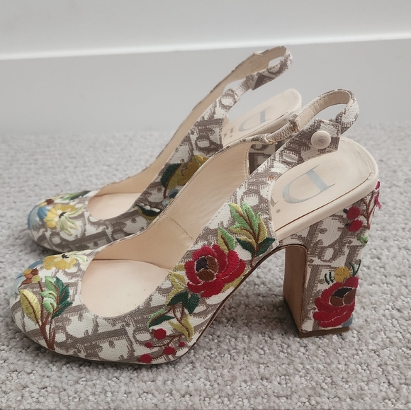 Dior stacked heel shoes 37 - worn only a few times - Picture 2 of 6